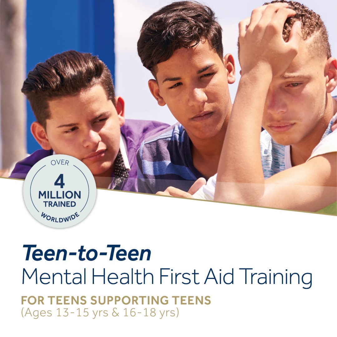 Online Teen-to-Teen Mental Health First Aid
