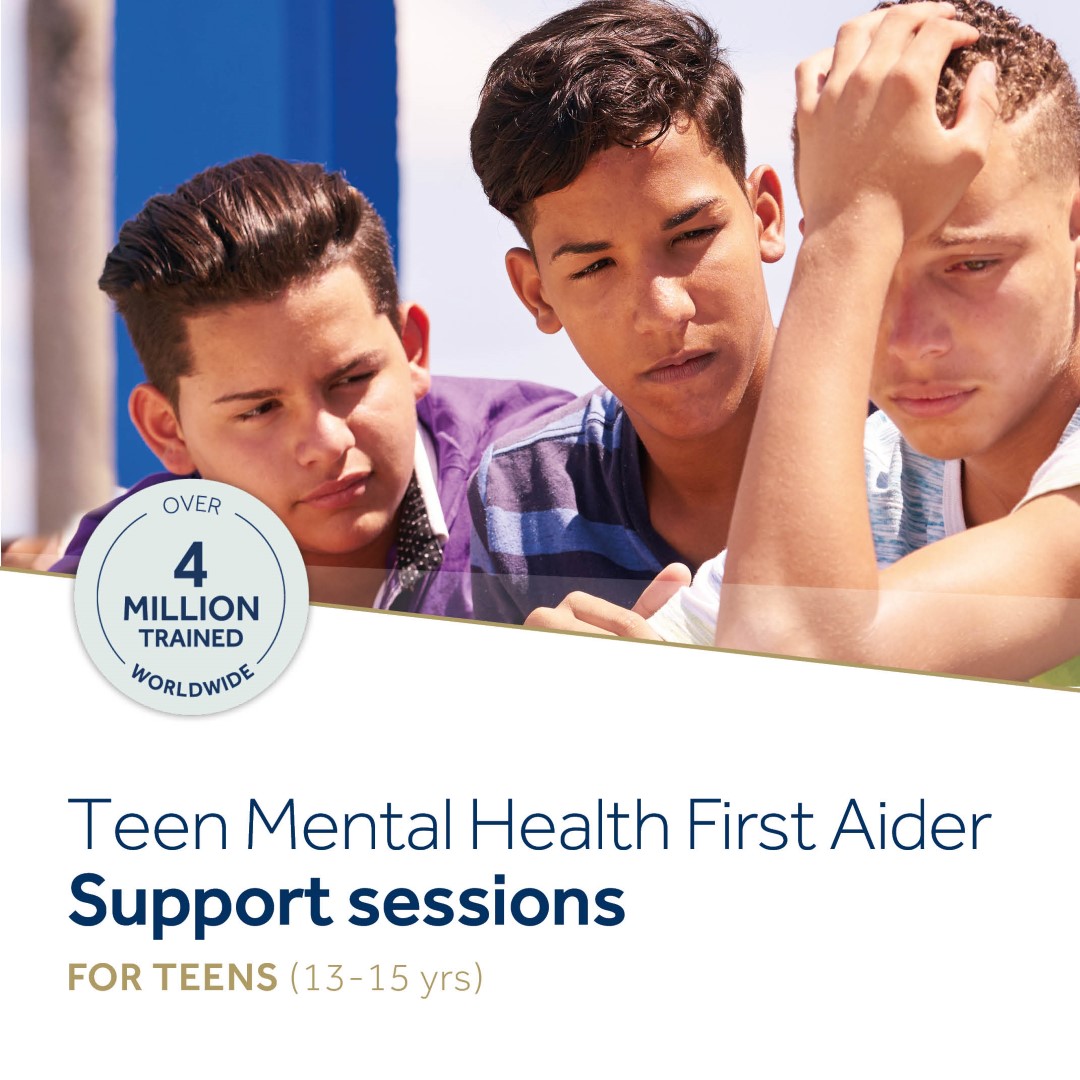 Teen Mental Health First Aider Support Session